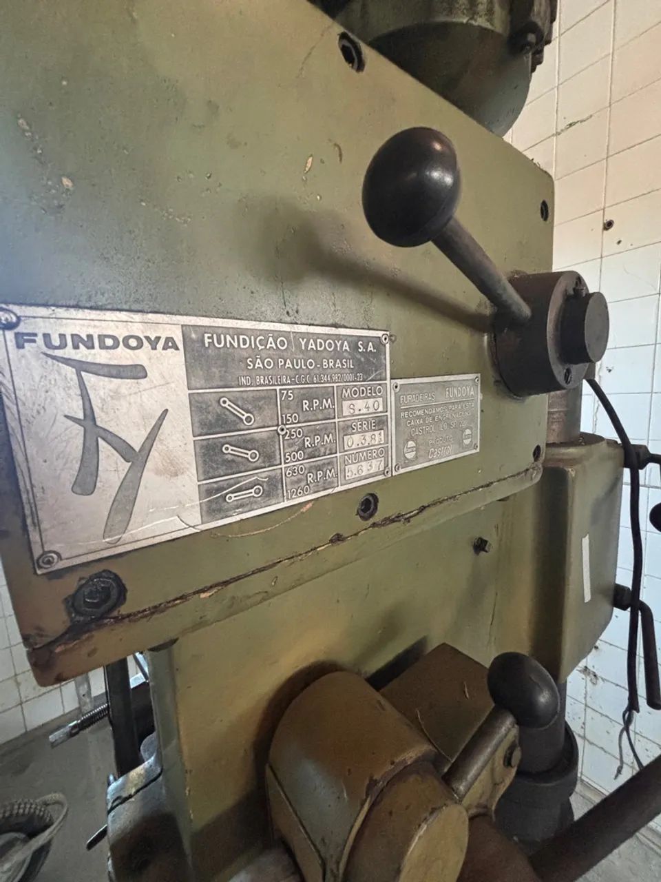 Furadeira de Coluna Fundoya S-40 - Foto 4