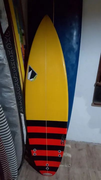 Prancha de Surfe - Yellow & Red