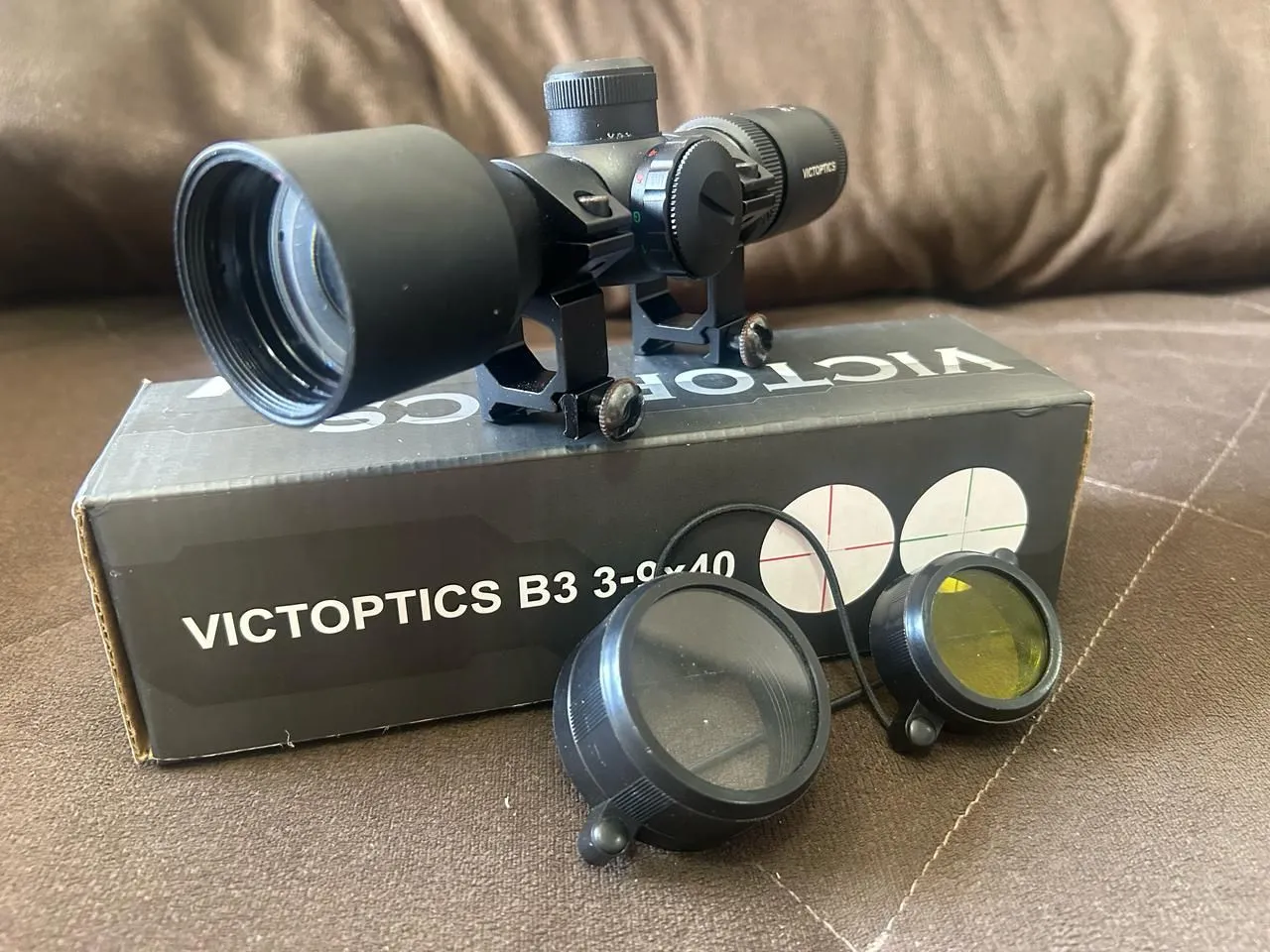 Luneta Victoptics B3 3-9x40 - Perfeita para Tiro Esportivo!