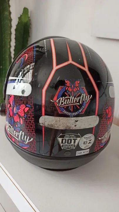 Capacete de Motociclista número 58 - Foto 4