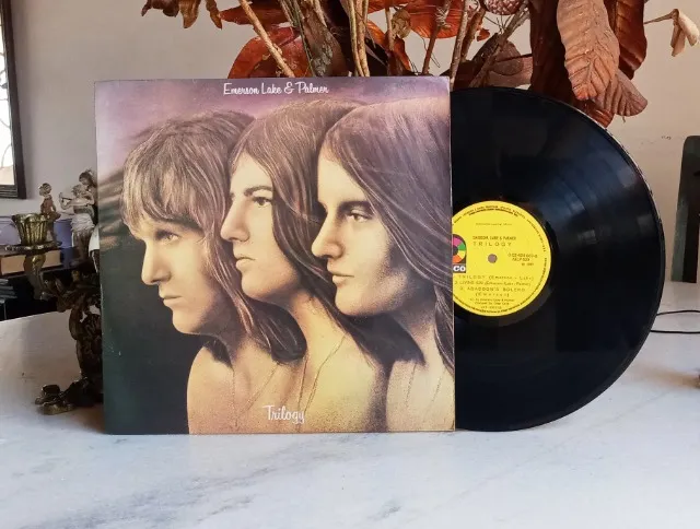 LP/Vinil - Emerson, Lake and Palmer - Trilogy (1972) + brinde