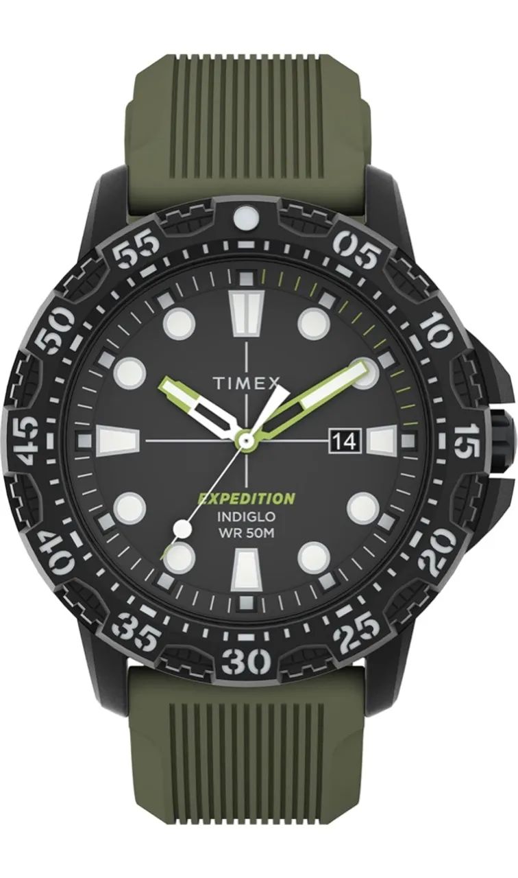 Relógio Timex Expedition indiglo solar novo 