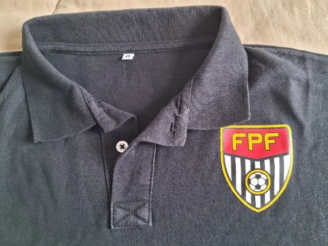 Camisa Polo Kappa G FPF Preta - Foto 3