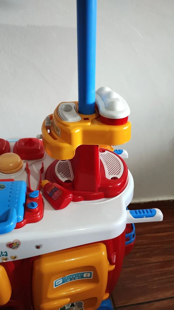 Lanchonete Infantil - Carrinho De Lanches Tateti Calesita - Foto 3