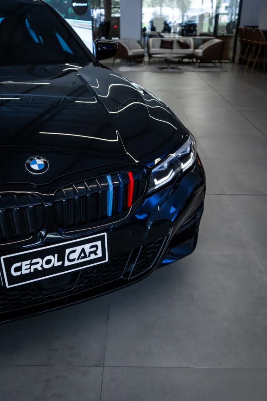 BMW 320i M Sport 2021 - All Black com Interna Conhaque - Foto 2