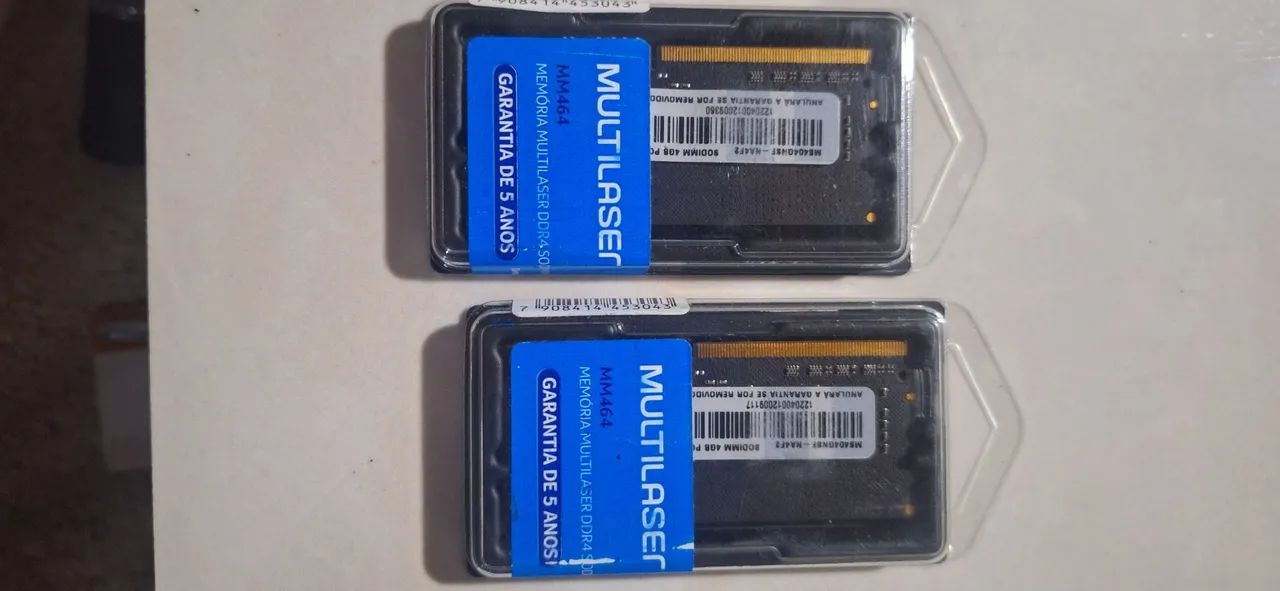MM464 memória para notebook 4GB