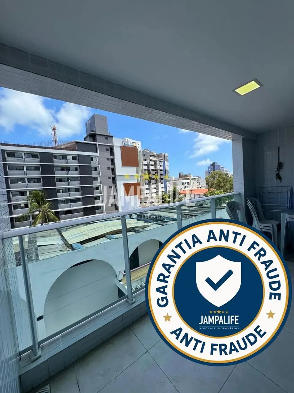 Apartamento Porteira Fechada a 200mts da orla