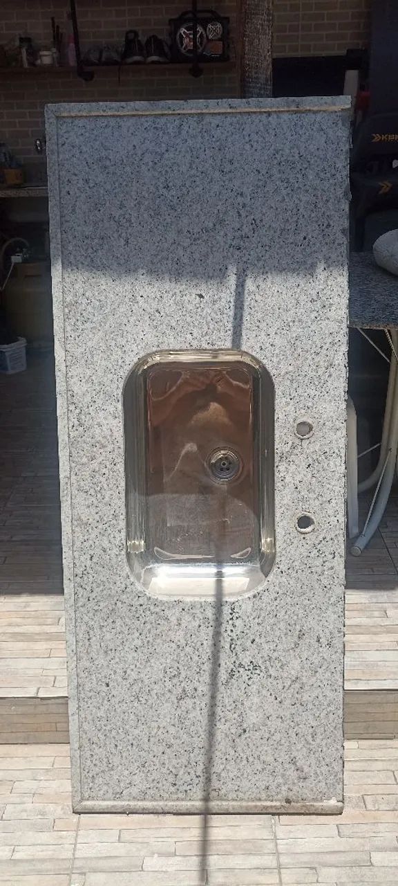 Pia de cozinha com Cuba funda