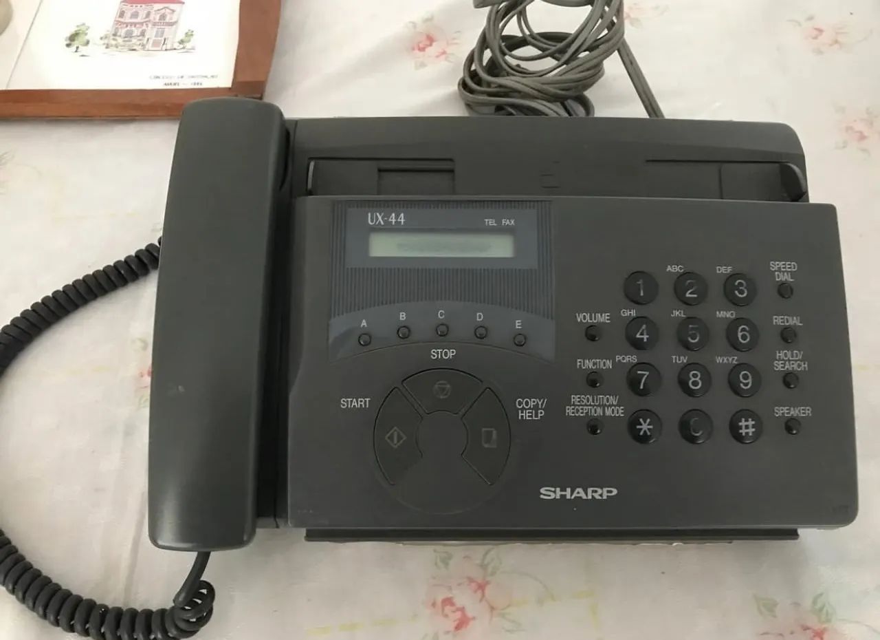 Antigos Aparelho de fax  Retrô