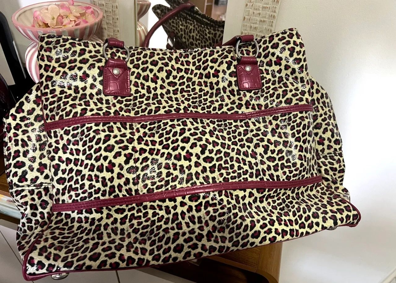 Bolsa Guess Animal Print Nova Original - Foto 2