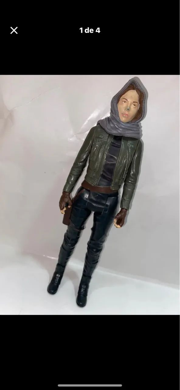Boneca sergeant jyn Erso Star Wars - Foto 2
