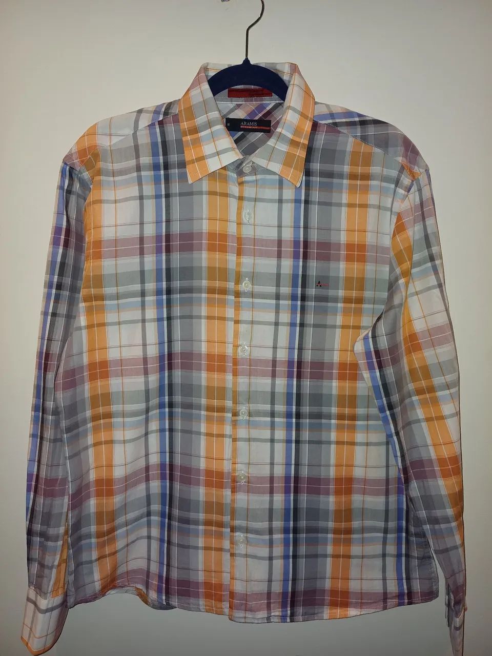 Camisa Aramis semi-nova Xadrez Masculina - Foto 3
