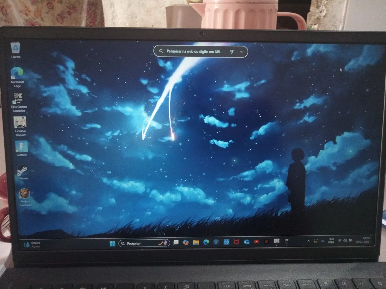 Notebook bom para jogos, trabalho e estudos