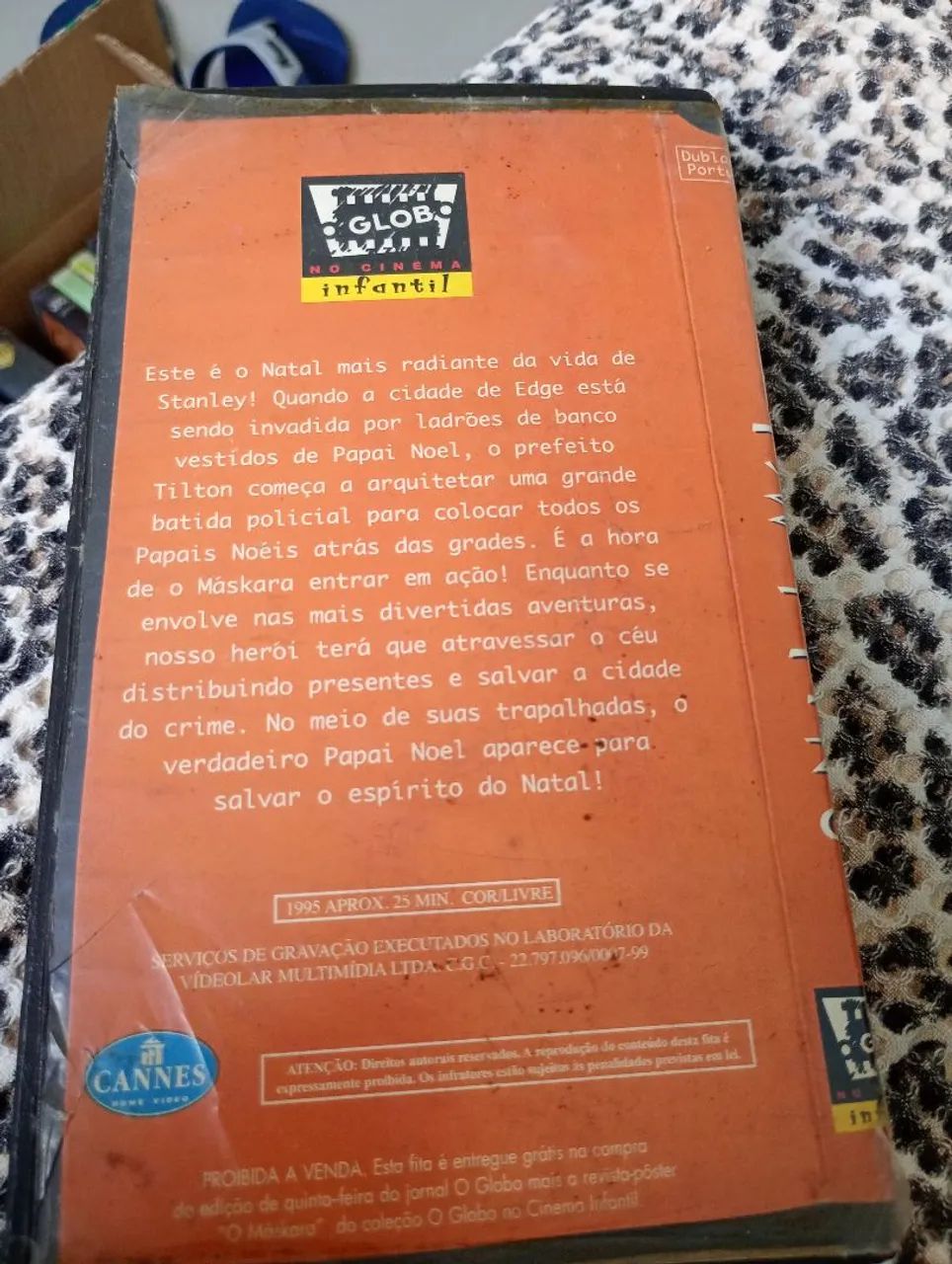O' Natal do Máskara - VHS Dublado - Foto 2
