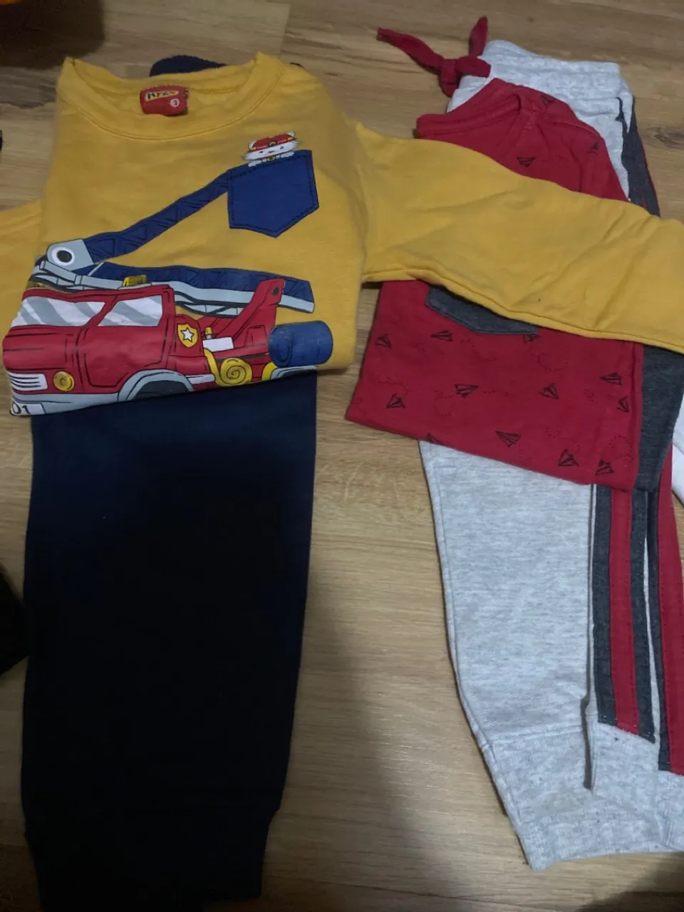 Roupa frio tam 3 menino