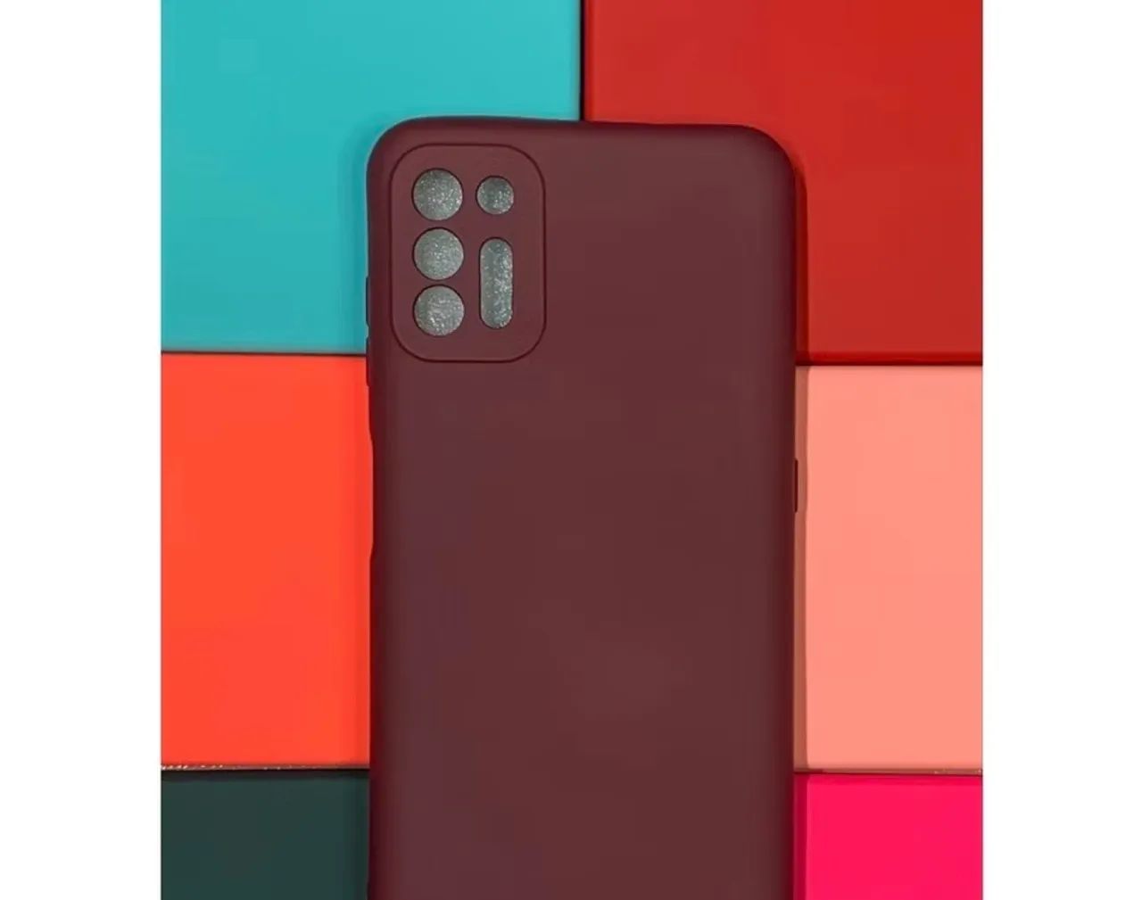 Capa para Celular Motorola G9 Plus Silicone Aveludada