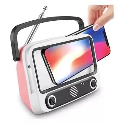  Caixa De Som Bluetooth suporte de Tv mobile Karaoke Com Microfone Radio KA-TV300s - Foto 2