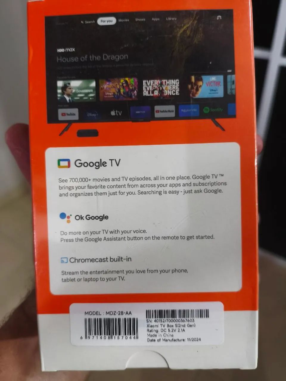 Mi Box 2 geração Mibox Xiaomi TV - TV Box - Nova Lacrada - Foto 3