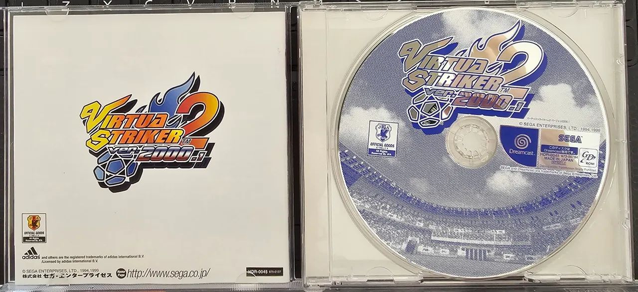 Virtua Striker 2 Ver. 2000.1 - Dreamcast (japonês) - Foto 3