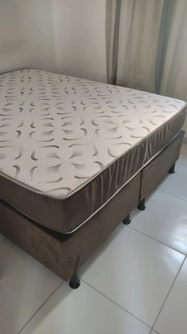 Base+Colchão Casal Molas Ensacadas - Frete Grátis - Foto 2
