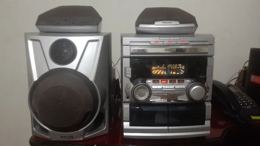 Aparelho de som Philips mini hifi system