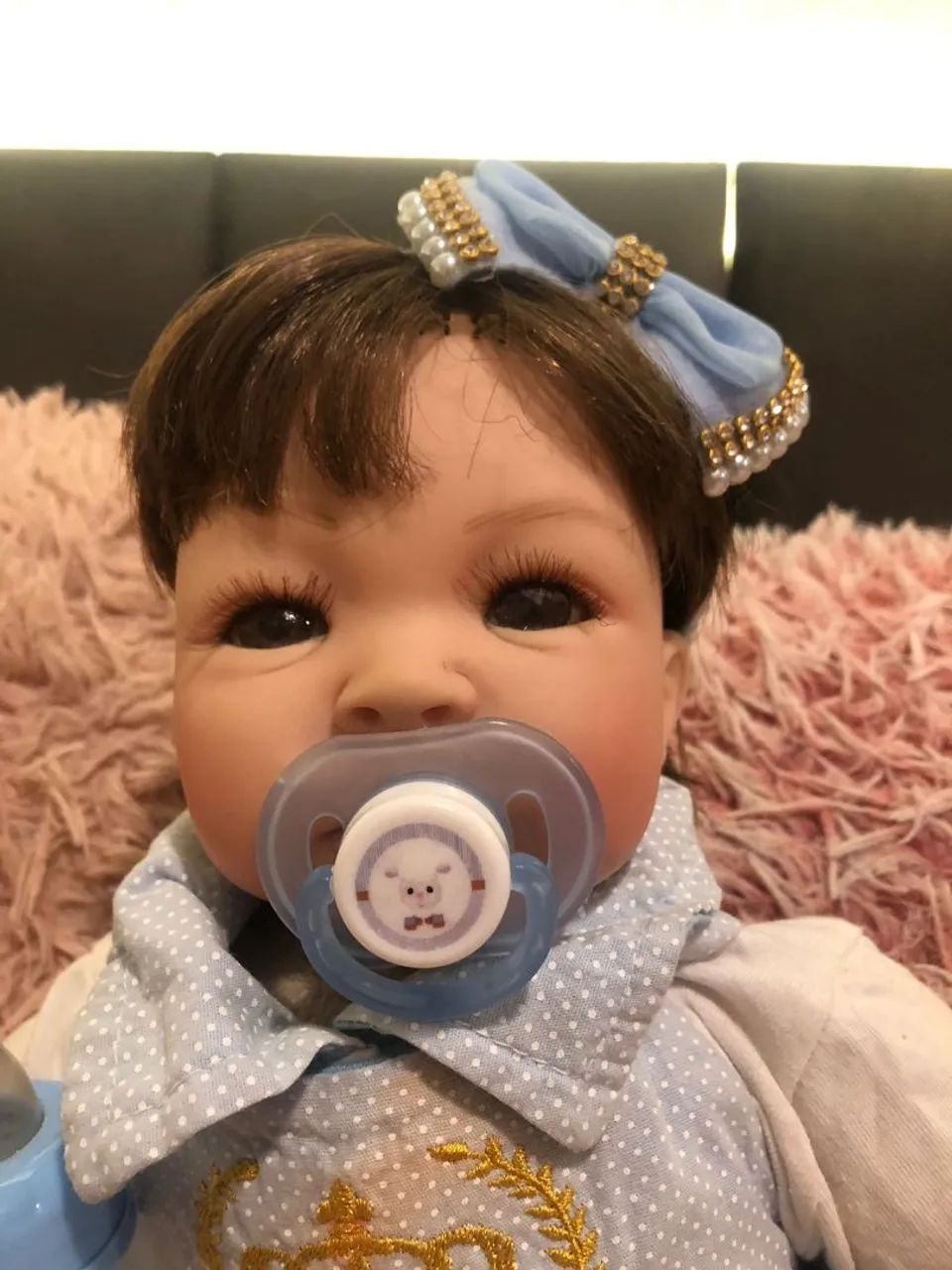 Boneca Bebê Reborn Loja Fada Madrinha - Foto 2