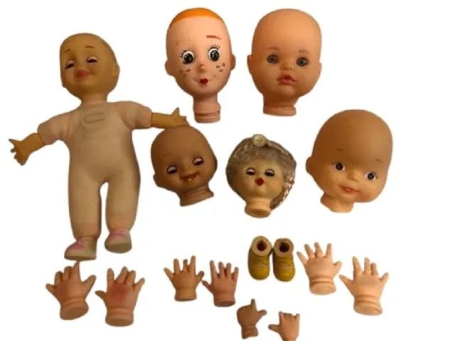 Bonecas Sucatas Para Montagens e Consertos