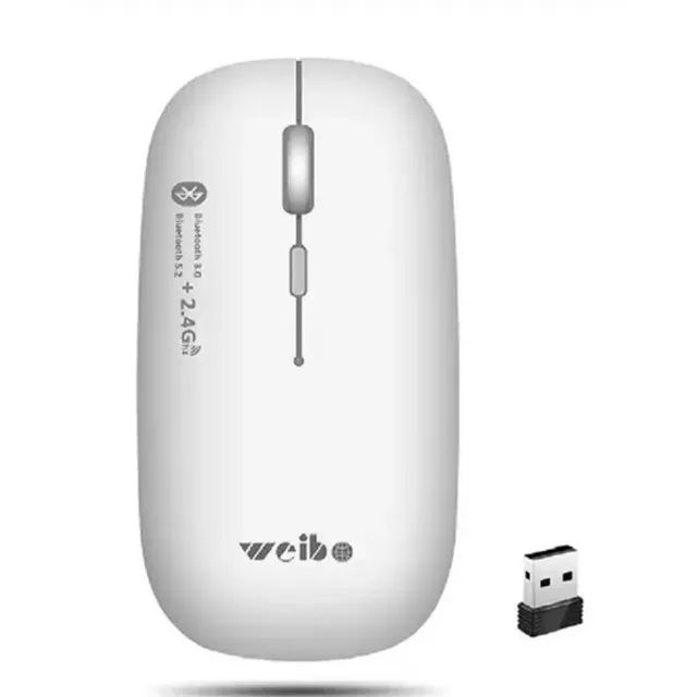 Mouse bluetooth e Wireless Recarregavel - Weibo
