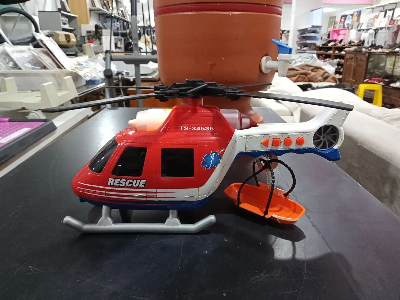 Brinquedo Helicóptero Corrida Road