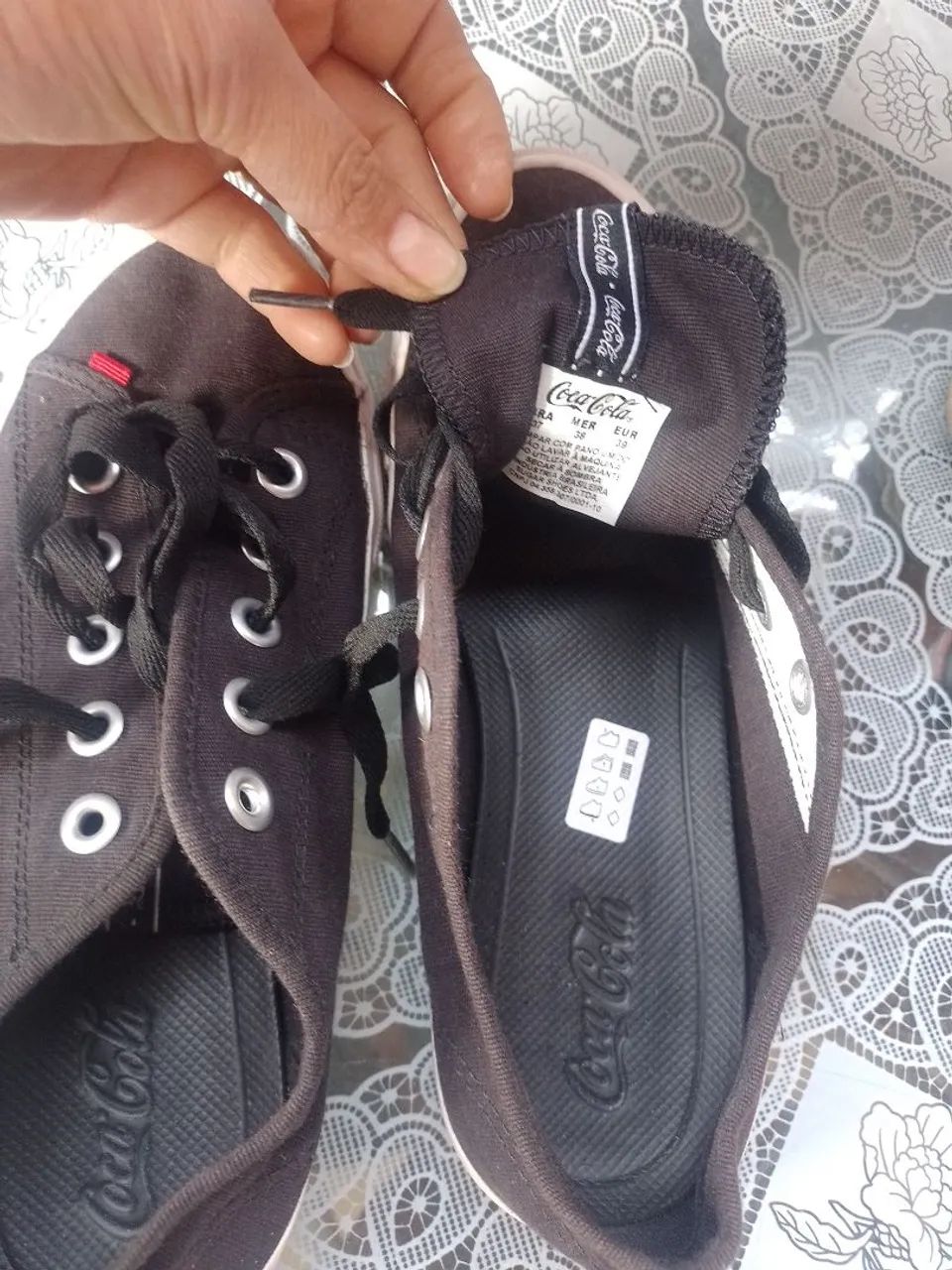 Tênis Feminino( 2 pares) Beira Rio Conforto e Coca-Cola  - Foto 3