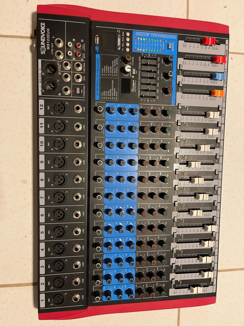 Mesa de som 12 canais - Foto 3