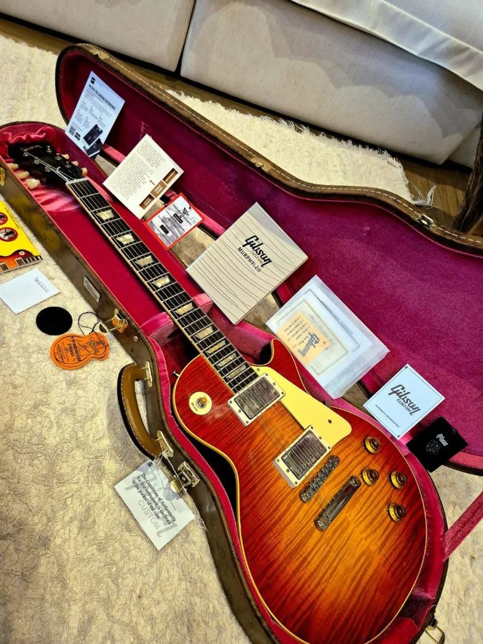 Gibson custom R9 Murphy lab 2024 Ac/troca