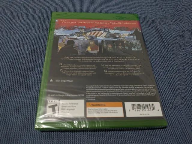 The Banner Saga Trilogy Bonus Edition - Xbox One - Novo Lacrado - Original - Mídia Física - Foto 2