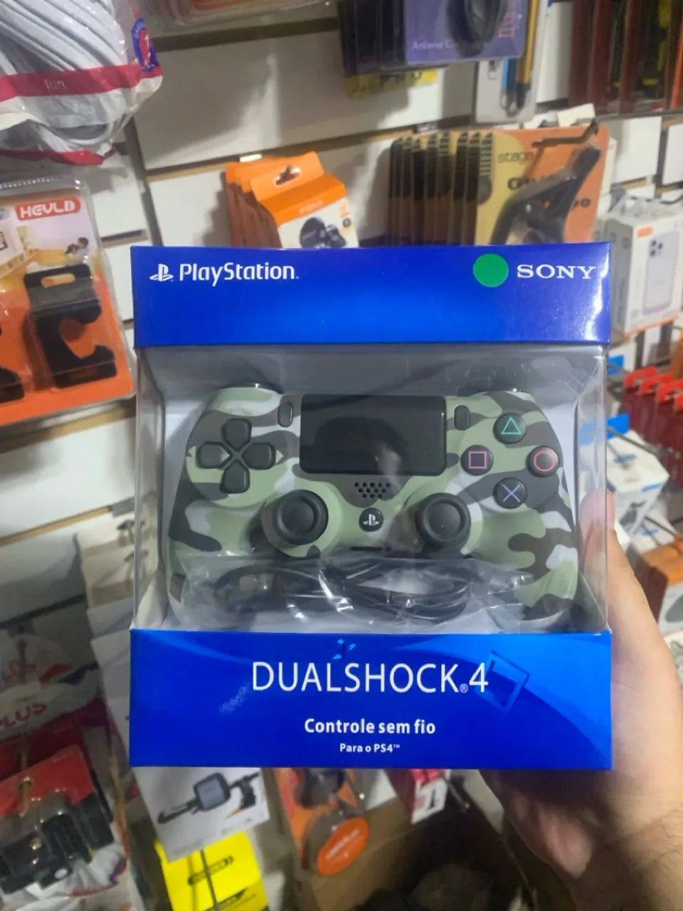 Controle PS4 Sem Fio  - Foto 5