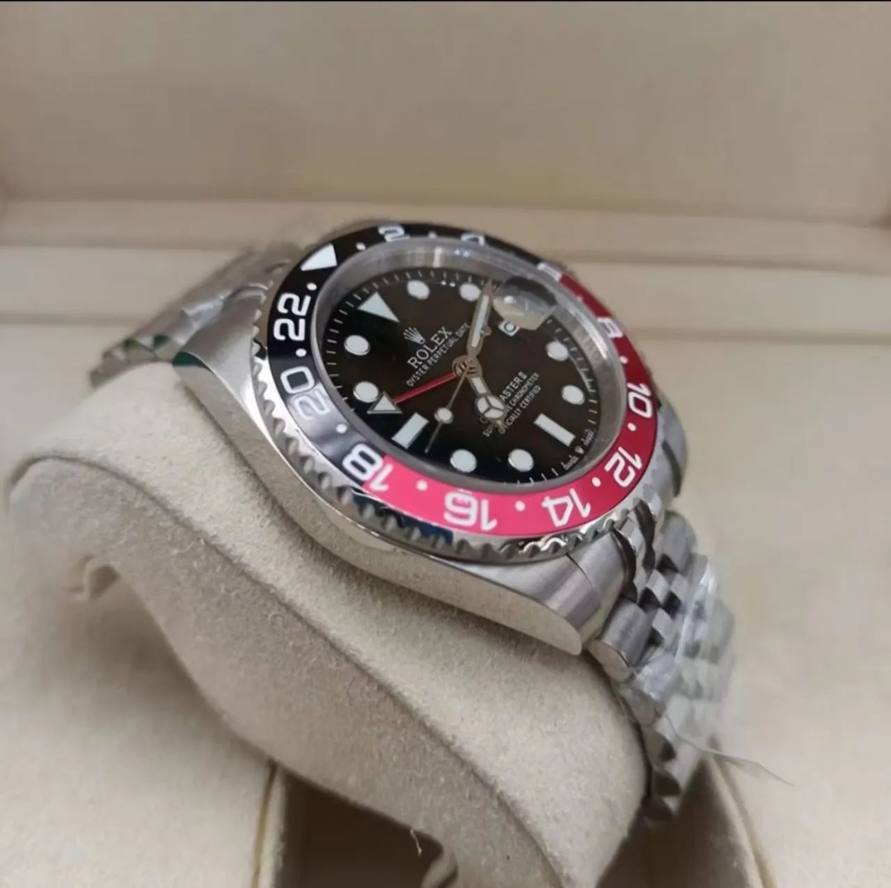 Relógio Rolex GMT Master II Cola linha Premium AAA+suíço - Foto 3