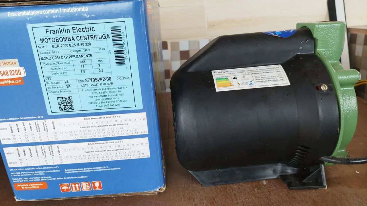 BOMBA D'AGUA CENTRÍFUGA  - Foto 2