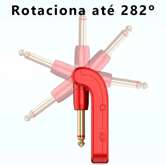 Transmissor Sem Fio Ws-3 Uhf Violão, Guitarra, Etc... - Foto 4