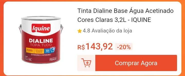 Vendo Tinta Acrílica Base Água 10 Anos de Durabilidade - Foto 6