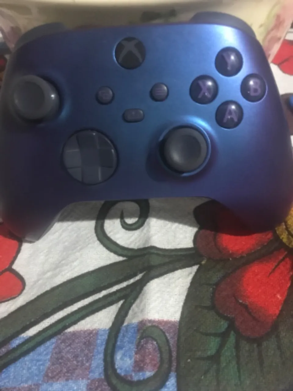 Controle Xbox Series S / X - Wireless e Bluetooth - Shock Blue - Original Microsoft - Lacr