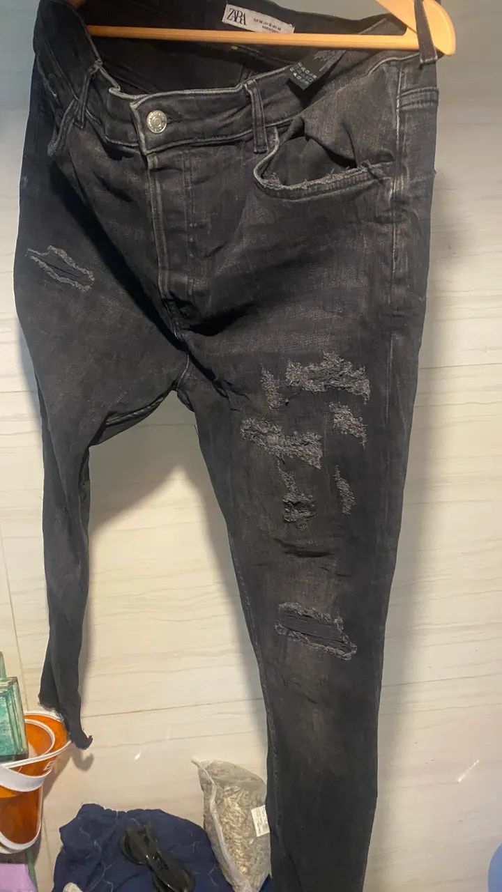 Calça Zara preta skinny Fit.  - Foto 5