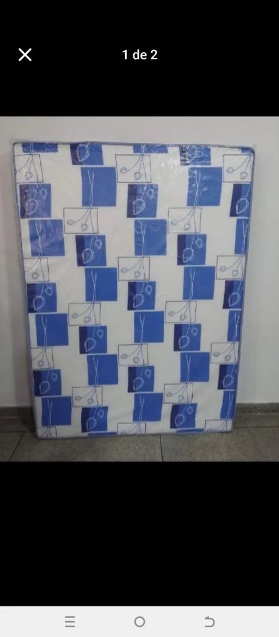  Colchão casal direto da fábrica 