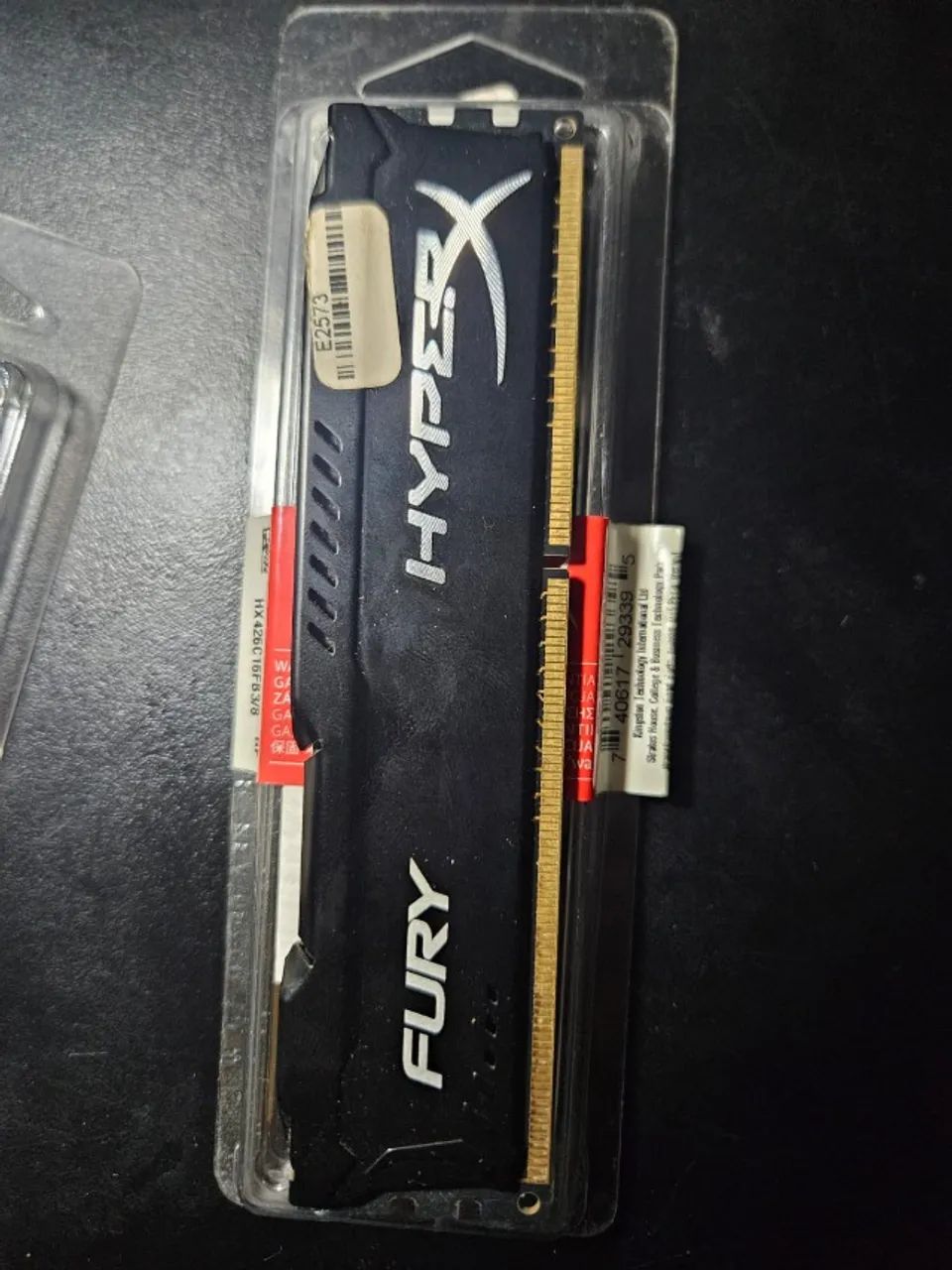 Kit Memória RAM 8GB (2x4GB) Kingston HyperX FURY Black DDR3 1600MHz - Dual Channel - Foto 4