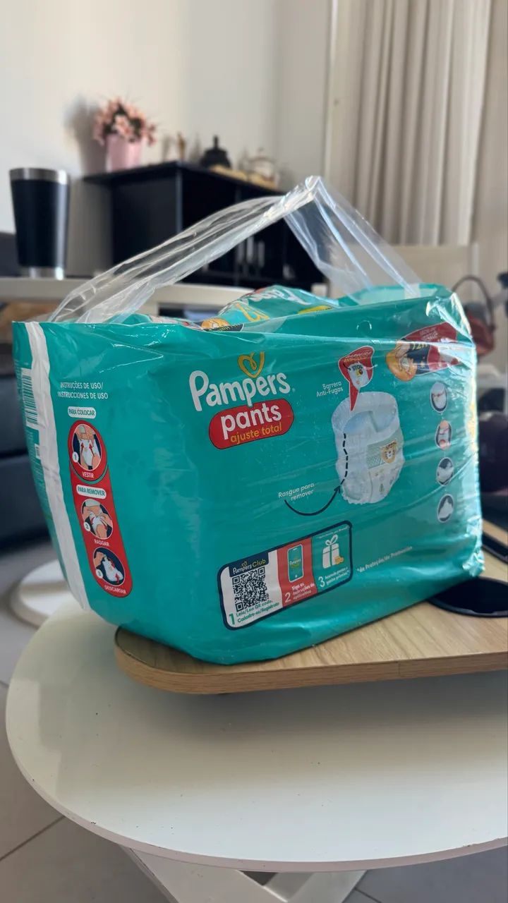 Fralda Pampers Pants M - Foto 2