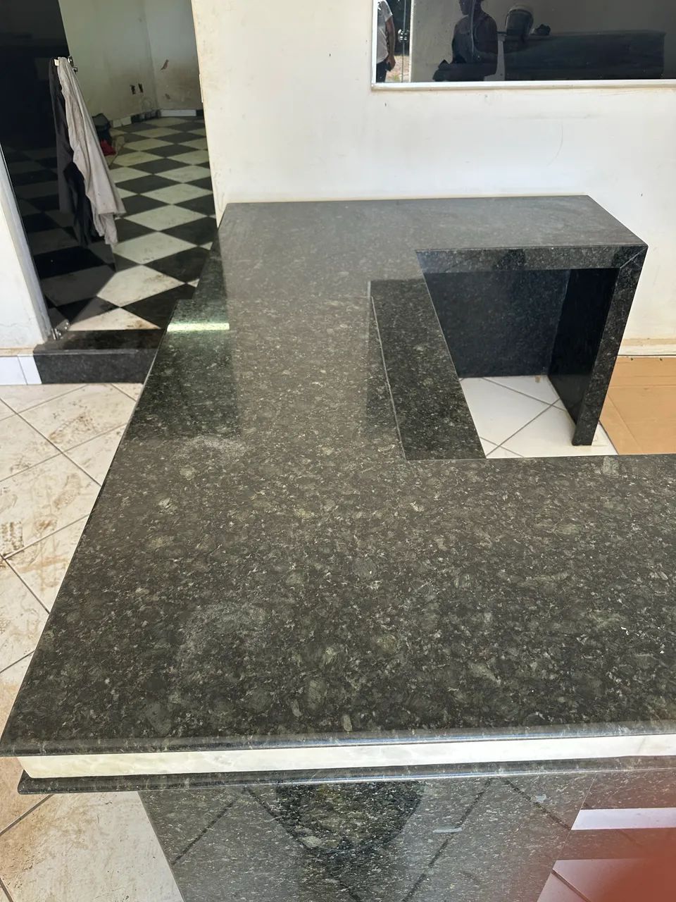 Vendo bancada de granito verde Ubatuba  - Foto 5