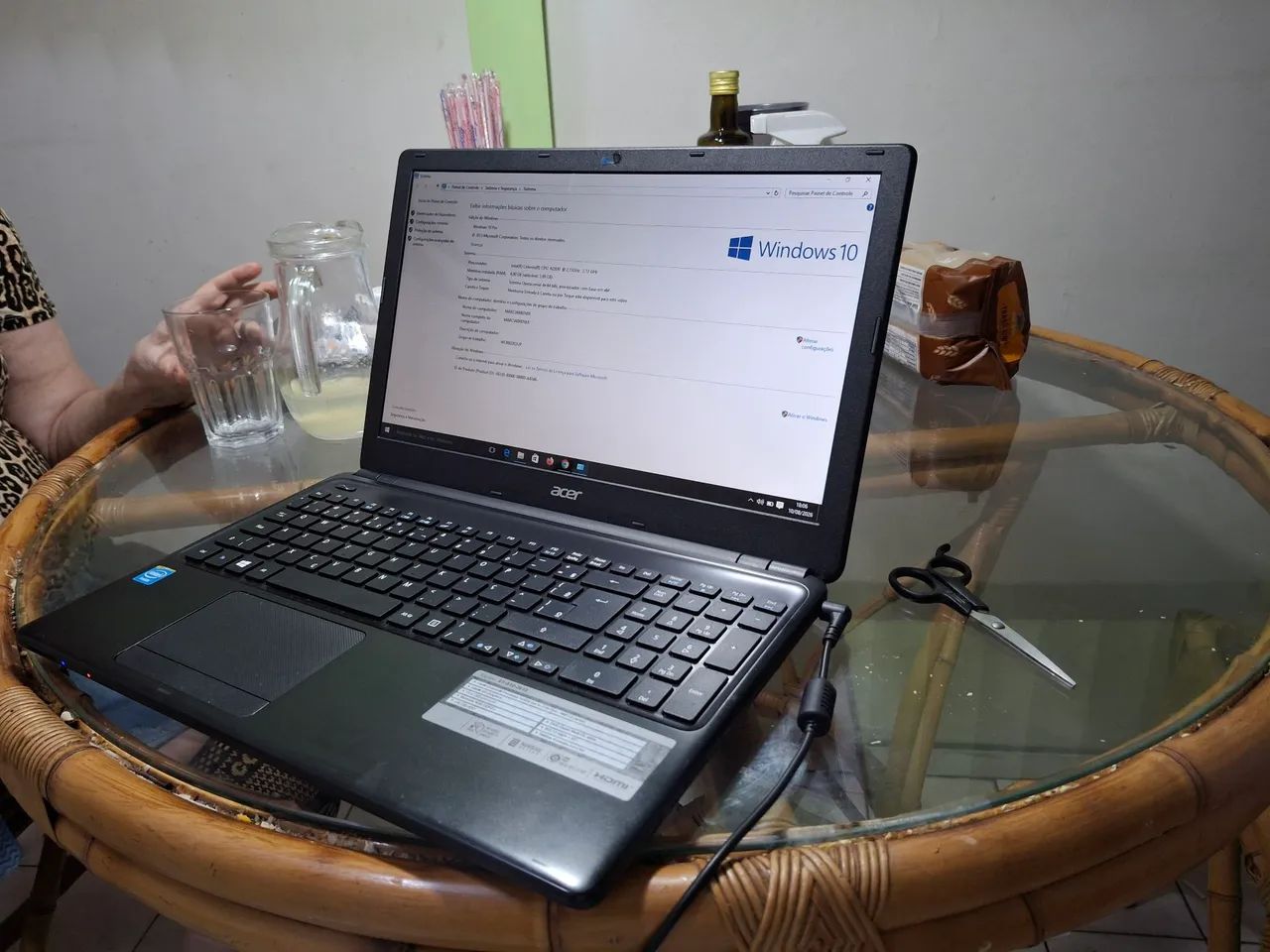 Notbook  semi novo
