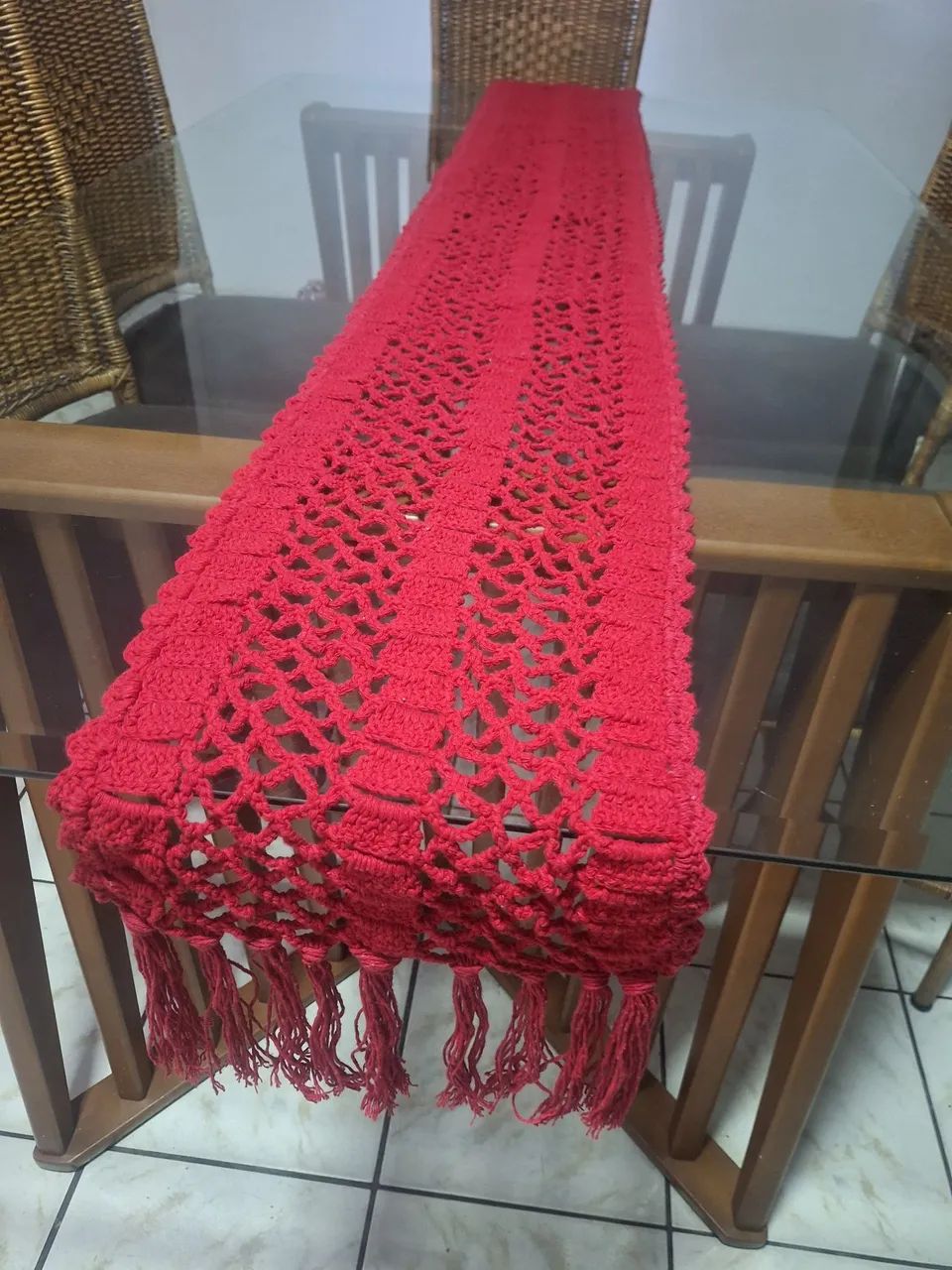 Toalha de mesa(trilho) - Foto 2