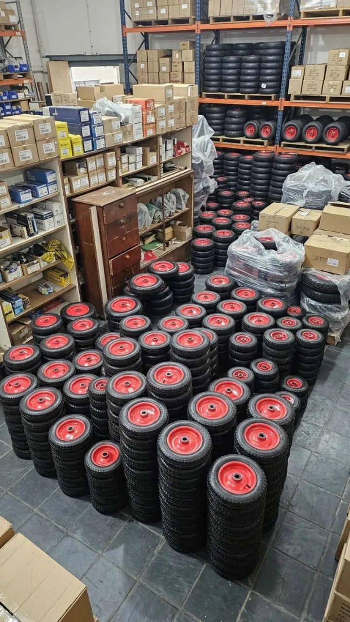 Roda Completa Rolamento 4 Lonas 180Kg - Foto 2