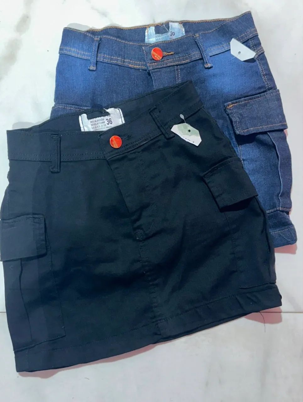 Saia ou short cargo  - Foto 5