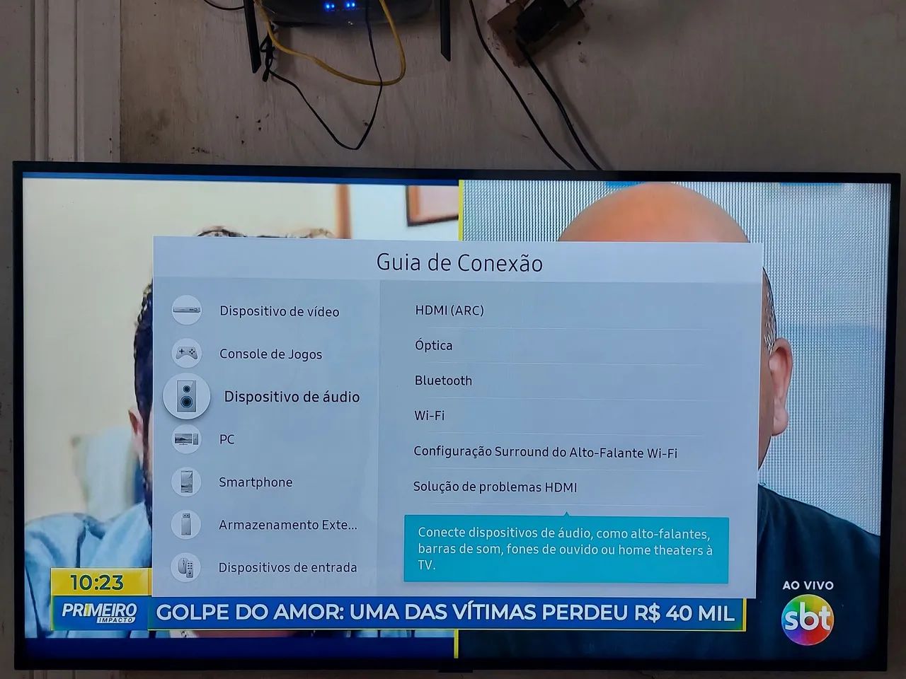 TV smart Samsung 50 polegada Bluetooth  - Foto 4