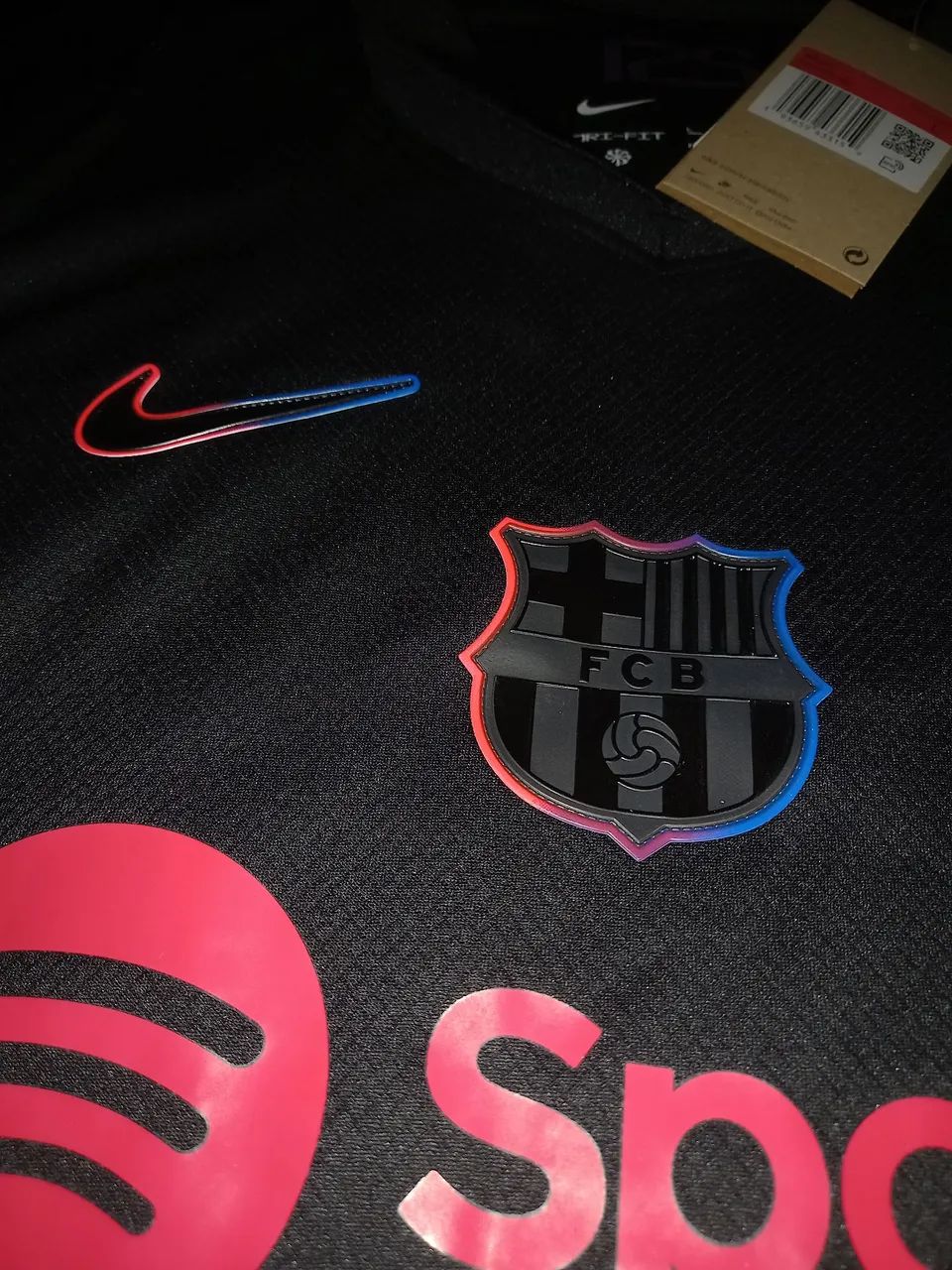 Camisa do barcelona preta